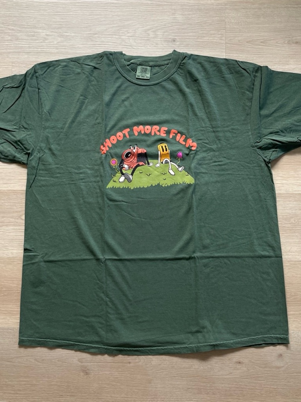 Comfort Colors Olive Green Heavyweight Crewneck Tee
